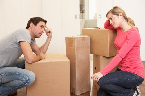 Packing and furniture handling for a local flat removal in Holland Park