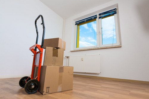 Holland Park property move with careful access planning
