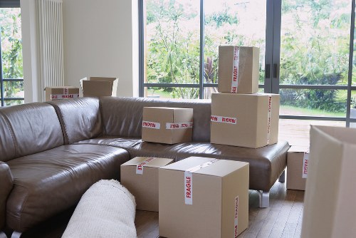 Unpacking service preparing a Holland Park home after relocation