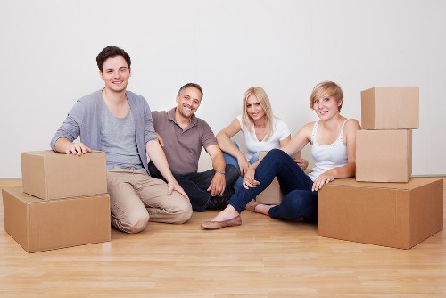 Residential removals support for a flat in Holland Park